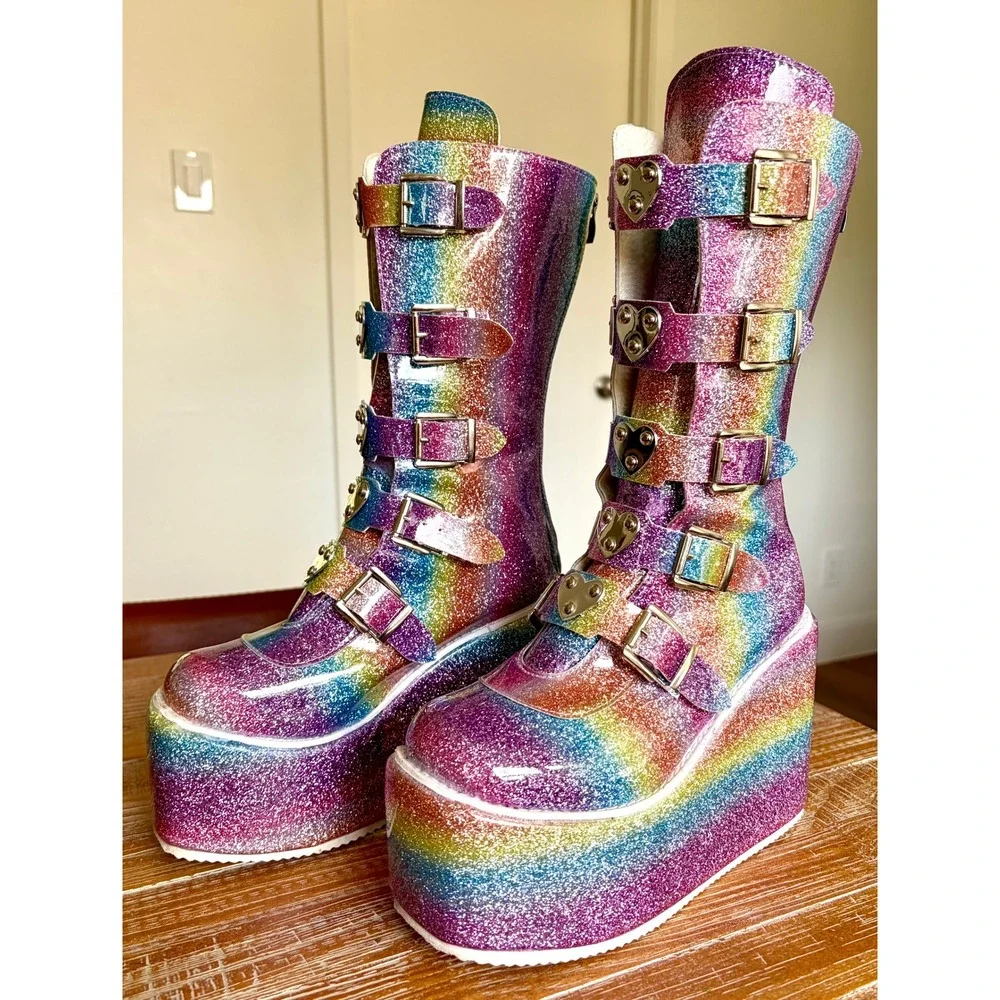 Glittered Hell rainbow glitter